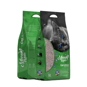 Meow Mates Bentonite Cat Litter - Apple Scent 16L/10kg