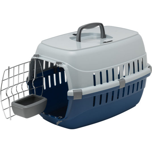 Moderna Road Runner Metal Door Carrier 48.6 x 32.3 x 30.3 cm-Blue Berry