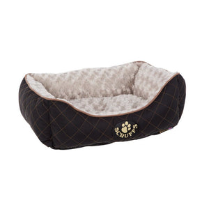 Scruffs Wilton Dog Box Bed - Black S