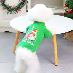 Seasopet Christmas Printed Dress 35x47cm - Medium