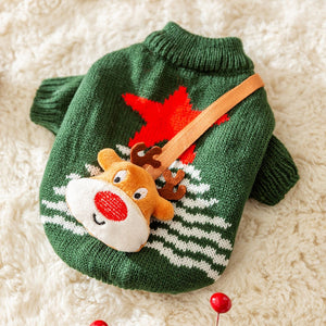 Seasopet Cute Christmas Outfit 25x35cm -Small