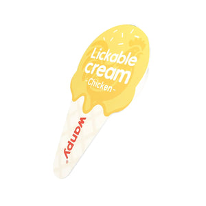 WANPY Lickable Cream Spoon – Chicken For Cat – (16g x 10pcs/box)