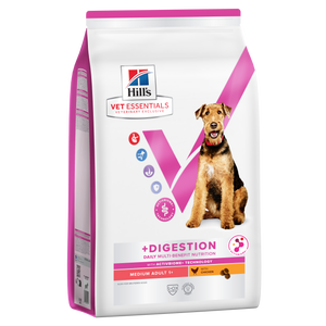 Hill’s Vet Essentials Multi-Benefit + Digestion Adult Medium Breed Dog Food with Chicken (2KG)
