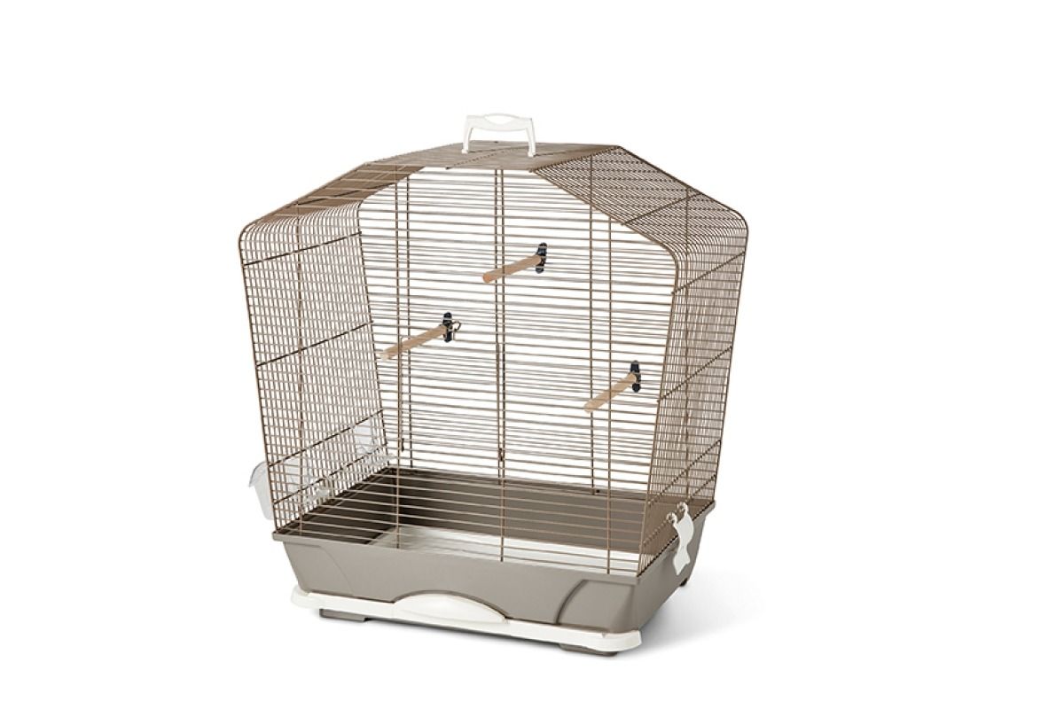 Savic Camille Stylish Small Bird Cage Warm Grey - 40"