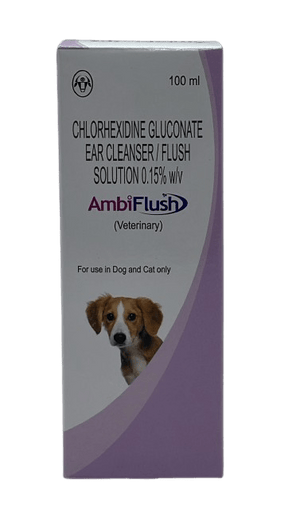 Ambiflush Ear Cleanser for Dogs 100ml - Shopivet.com