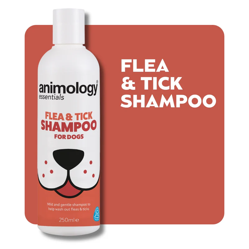 Animology Essentials Flea & Tick Dog Shampoo 250ml - 250ml