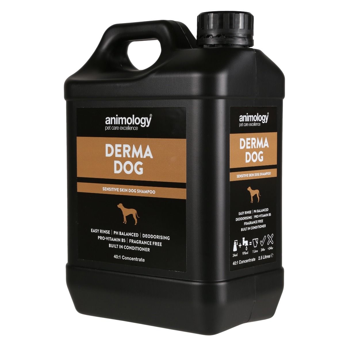 Animology Derma Dog Sensitive Skin Dog Shampoo - 2.5L - Shopivet.com