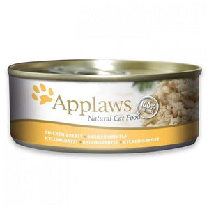 Applaws Chicken Breast in Broth Wet Cat Food Tin - 156G - Shopivet.com