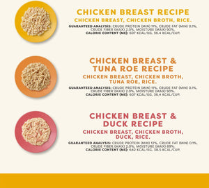 Applaws Chicken Selection in Broth Adult Wet Cat Food 8 x 60g Pot - 60G - Shopivet.com