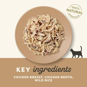 Applaws Chicken with Wild Rice in Broth Wet Cat Food 70g Pouch - 70G - Shopivet.com