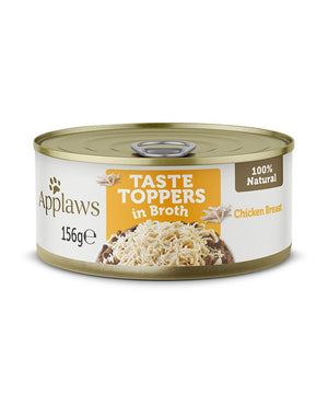 Applaws Taste Toppers in Broth Chicken Wet Dog Food 156g Tin - 156G - Shopivet.com