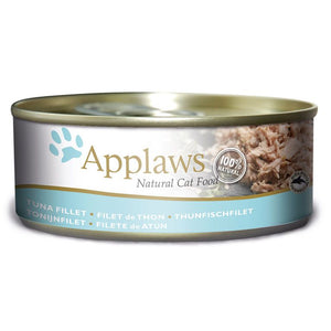 Applaws Tuna Fillet Adult Wet Cat Food 156g Tin - 156G - Shopivet.com