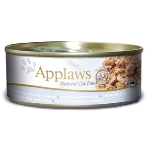 Applaws Tuna with Cheese Adult Wet Cat Food 156g Tin - 156G - Shopivet.com