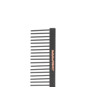 BaByliss PRO PET Rose Gold/Black Dog Comb – Small - Shopivet.com