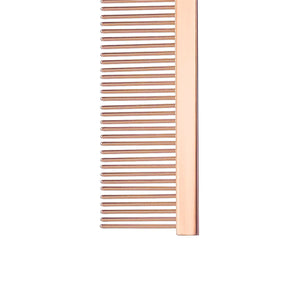 BaByliss PRO PET Rose Gold/Black Dog Comb – Small - Shopivet.com