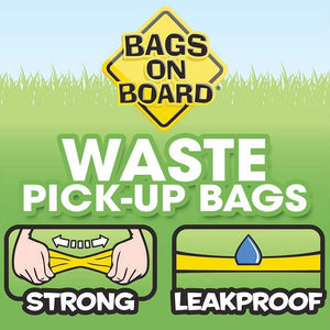 Bags on Board Refill Bags Ocean Breeze Scented Green 140bags (14×10 ) - Shopivet.com