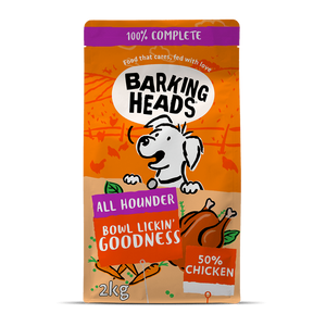 Barking Heads All Hounder Bowl Lickin' Goodness Chicken Dry Dog Food - 2kg