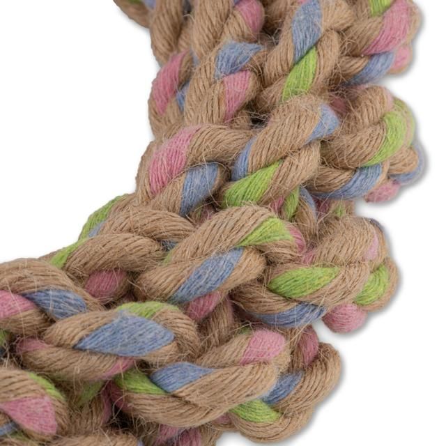 Beco Hemp Jungle Ring Rope Dog Toy - LARGE - Shopivet.com