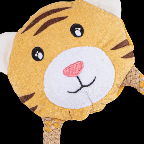 Beco Hemp Rope Tiger Soft Dog Toy - Large - Shopivet.com