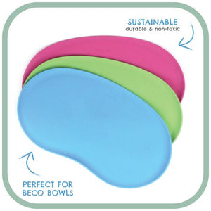 Beco Pets Dinner Time Non - Slip Dog Placemat - BLUE - Shopivet.com