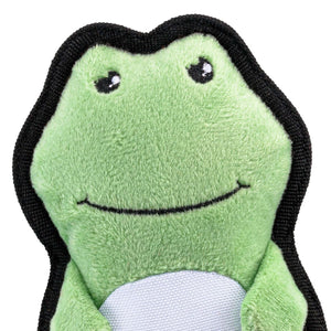 Beco Pets Rough & Tough Frog Recycled Dog Toy - Green Small - Shopivet.com
