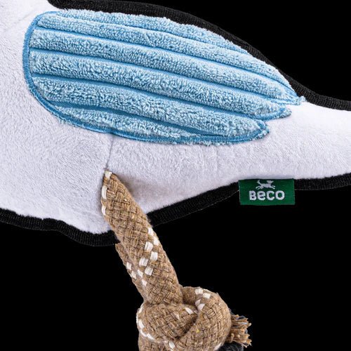 Beco Rough and Tough Seagull Soft Dog Toy - Medium - Shopivet.com