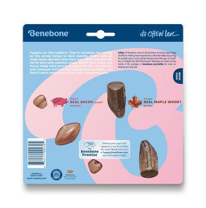Benebone Puppy 2 - Pack Maplestick/Zaggler (Tiny) – Bacon - Shopivet.com