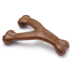 Benebone Wishbone Dog Chew Toy – Peanut - Large - Shopivet.com