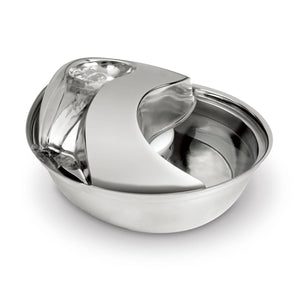 Big Raindrop Durable Pet Fountain 96oz (Stainless Steel) - Shopivet.com