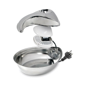 Big Raindrop Durable Pet Fountain 96oz (Stainless Steel) - Shopivet.com