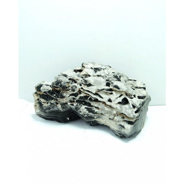 BLACK& WHITE MULTILAYER-THIN LINE - MEDIUM / 18-23CM / BOX صخرة حوض السمك - Shopivet.com