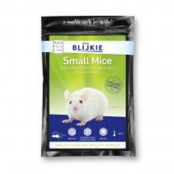 Blijkie black foil line mice small 8-15g - Shopivet.com