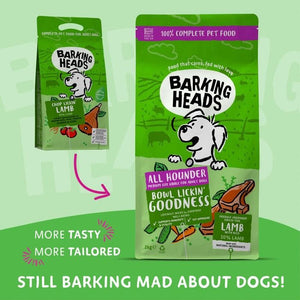 Barking Heads All Hounder Bowl Licken Goodness Lamb Dry Dog Food - 2kg