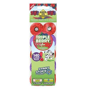 BOB Refill Bags – Triple Berry 140 bags ( 10 x 14 ) - Shopivet.com