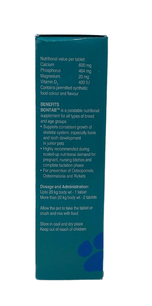 Bontab (Calcium, Phosphorus, Vit D3)30Tab - Shopivet.com