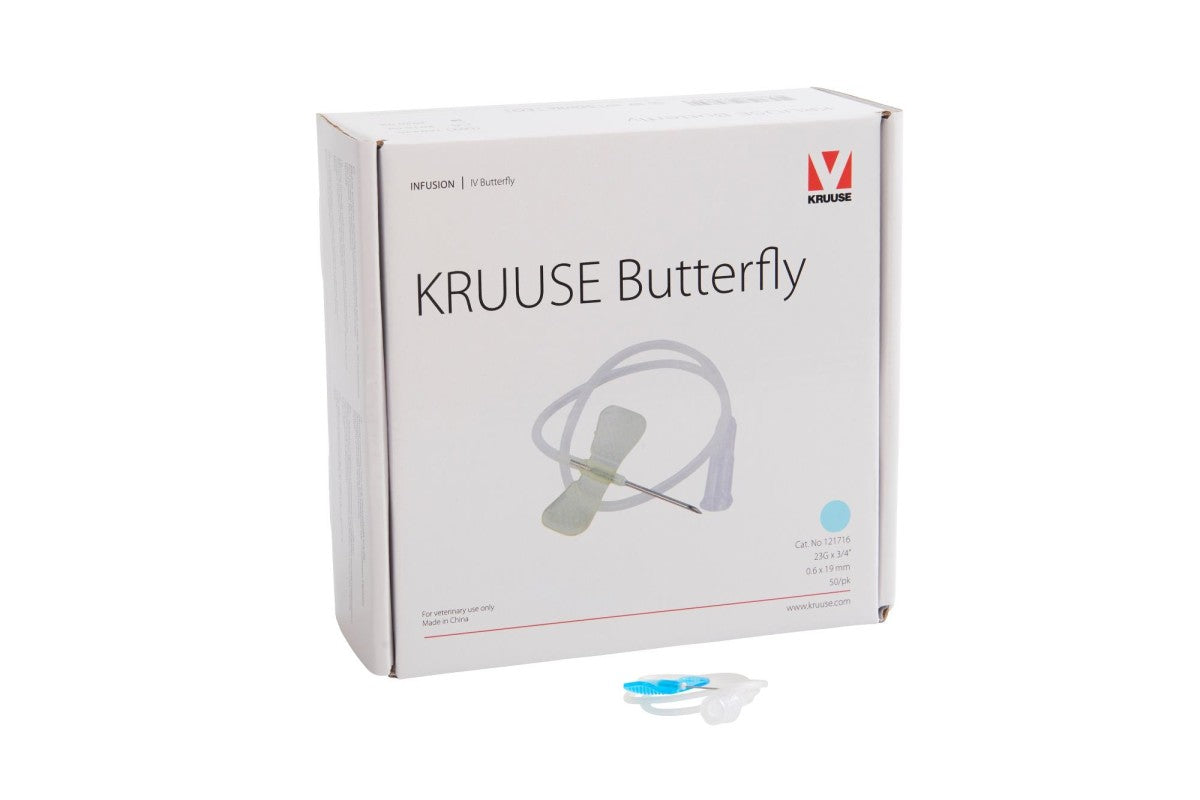 Butterfly infusion set 23G 50/pk