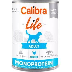 Calibra Dog Life Can Adult Chicken with Rice 400g - Shopivet.com