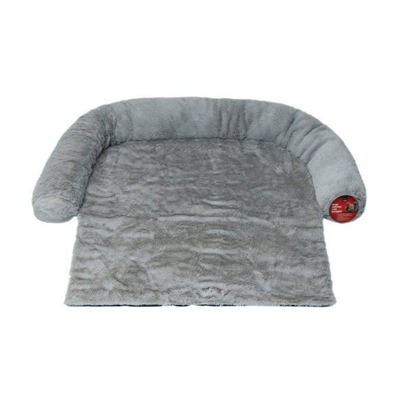 Calming Sofa Snuggler Blanket Bed Grey - Large - Shopivet.com