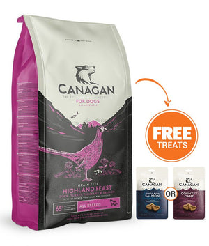 Canagan Highland Feast Dry Dog Food - 12kg - Shopivet.com