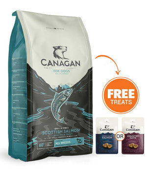 Canagan Scottish Salmon Dry Dog Food - 12kg - Shopivet.com