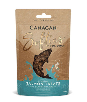 Canagan Softies Grain - Free Salmon Dog Treats 200g - 200g - Shopivet.com