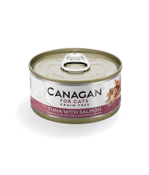 Canagan Tuna with Salmon Wet Cat Food 75g Tin - 75g - Shopivet.com