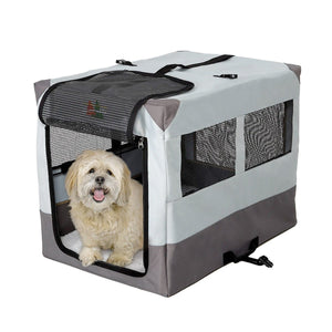 Canine Camper Sportable Tent Dog Crate, 30″ L X 21.75″ W X 24″ H - Shopivet.com
