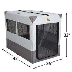 Canine Camper Sportable Tent Dog Crate, 42″ L X 26″ W X 32″ H - Shopivet.com