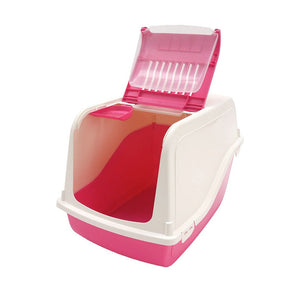 Cat Litter Box ARIEL(TOP FREE) - columbia - blue - Shopivet.com