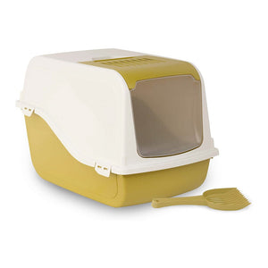 Cat Litter Box ARIEL(TOP FREE) - yellow - Shopivet.com