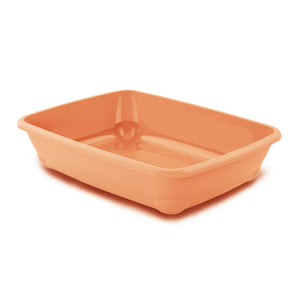 Cat Litter box BIRBA - 56 x 39 x 11h (LARGE) - light-orange