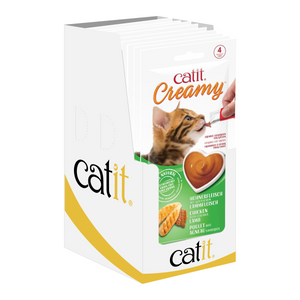 CatIt Creamy Lickable Treats - Chicken & Lamb