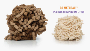 Catit Go Natural! Pea Husk Clumping Cat Litter, Vanilla Scent 2 x 2.8 kg (5.6 kg)