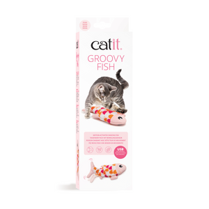 Catit Motion Sensor Fish Toy - Pink